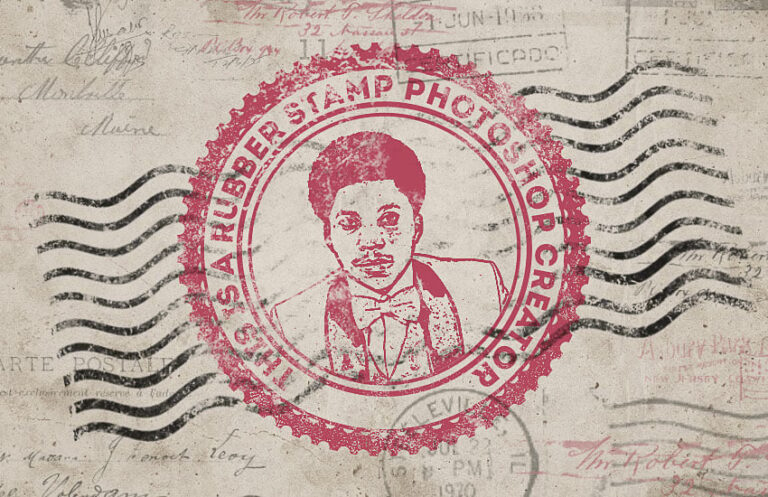 Cách tạo hiệu ứng dấu mộc cao su (Rubber Stamp Effect) trong Photoshop